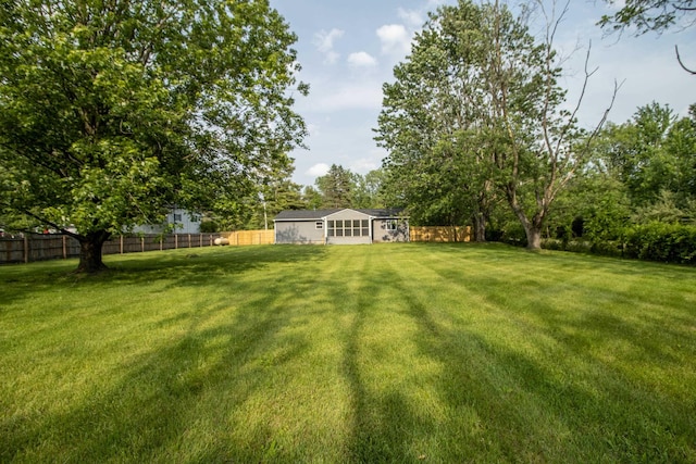 9461 Morrish Rd, Montrose, MI 48457 - view of fenced backyard