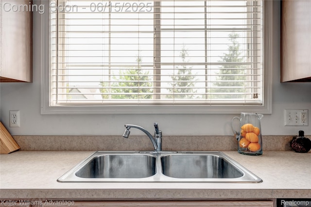 28498 Carlton Way Dr, Novi, MI 48377 - kitchen view of a sink and light countertops