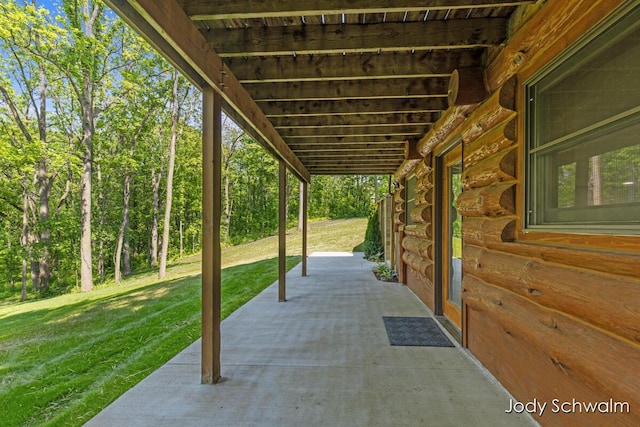 5820 Grace Hwy, Sunfield, MI 48890 - view of patio / terrace