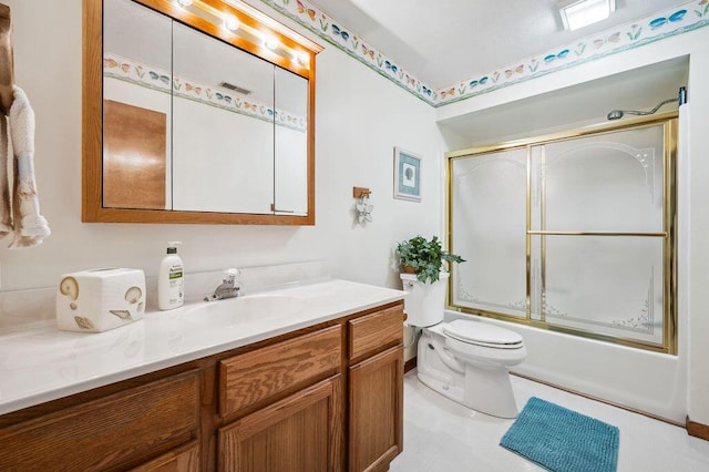 3999 Ravina Ter, Saint Joseph, MI 49085 - full bath featuring vanity and combined bath / shower with glass door