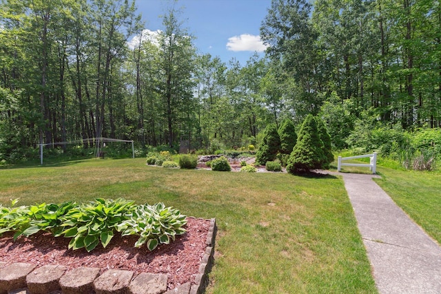 10343 N Walnut Ave, Bitely, MI 49309 - view of green lawn