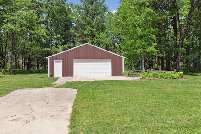 10343 N Walnut Ave, Bitely, MI 49309 - view of detached garage