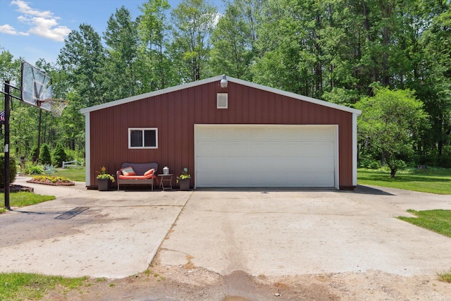 10343 N Walnut Ave, Bitely, MI 49309 - view of detached garage