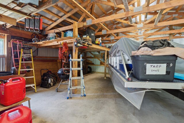 10343 N Walnut Ave, Bitely, MI 49309 - view of garage