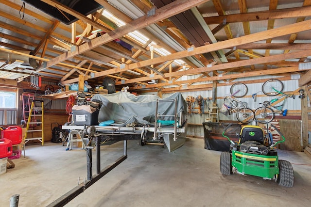10343 N Walnut Ave, Bitely, MI 49309 - view of garage
