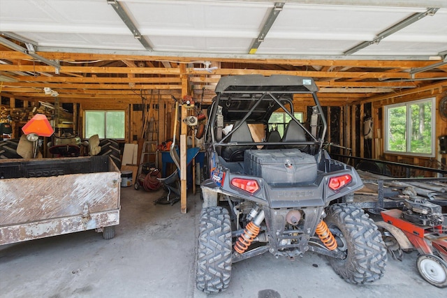 10343 N Walnut Ave, Bitely, MI 49309 - view of garage