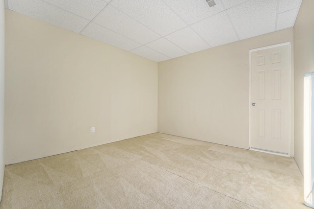 2032 Cameo Ct, Canton, MI 48187 - empty room featuring carpet floors and a paneled ceiling