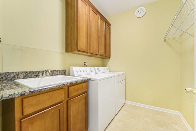 2032 Cameo Ct, Canton, MI 48187 - laundry room with washing machine and clothes dryer, cabinet space, and light tile patterned flooring