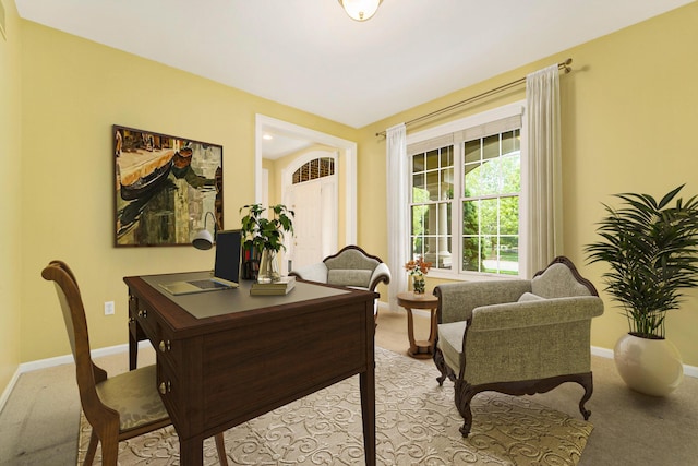 2032 Cameo Ct, Canton, MI 48187 - office area featuring light colored carpet