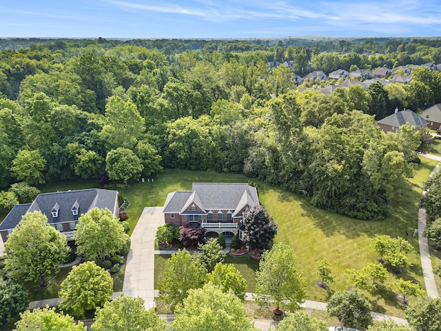 2032 Cameo Ct, Canton, MI 48187 - view from above of property featuring a heavily wooded area