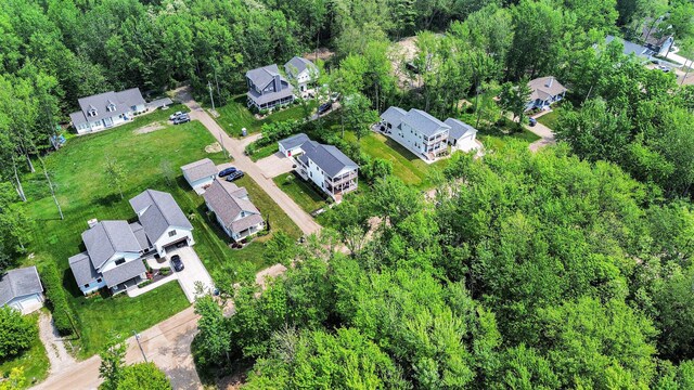7285 Maple St, South Haven, MI 49090 - aerial overview of property's location with nearby suburban area