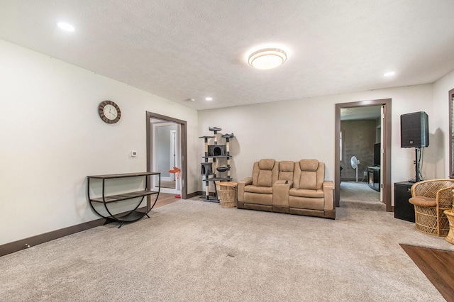 2813 Bond St, Niles, MI 49120 - carpeted living room with recessed lighting