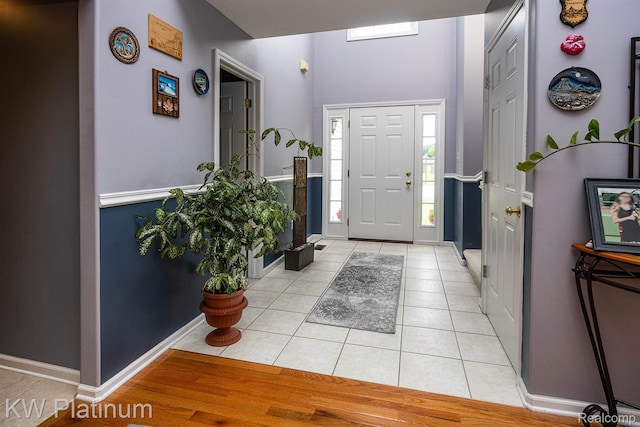 3167 Blackheath Ct, Port Huron, MI 48060 - foyer with baseboards and light tile patterned floors
