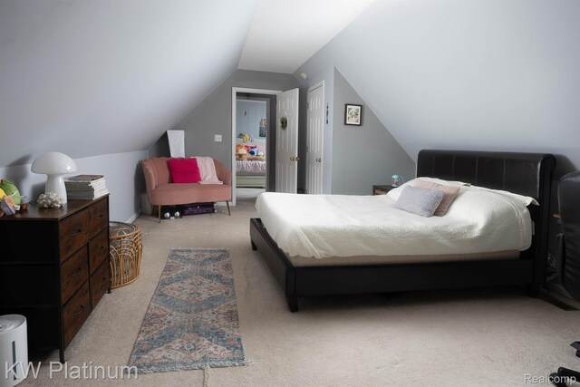 3167 Blackheath Ct, Port Huron, MI 48060 - carpeted bedroom with lofted ceiling