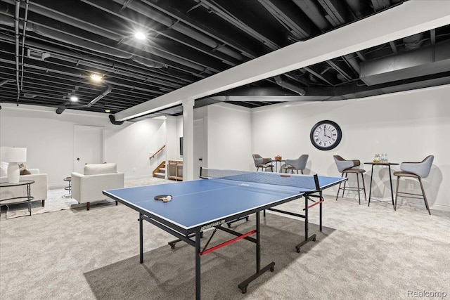 624 S Vermont Ave, Royal Oak, MI 48067 - recreation room featuring carpet flooring