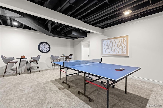 624 S Vermont Ave, Royal Oak, MI 48067 - playroom with carpet flooring and baseboards