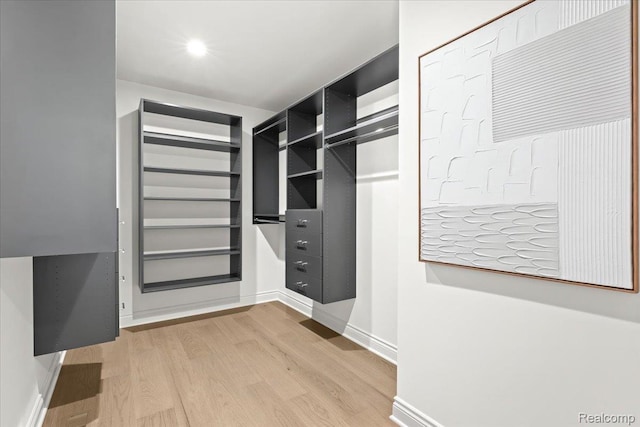 624 S Vermont Ave, Royal Oak, MI 48067 - spacious closet with light wood-style flooring