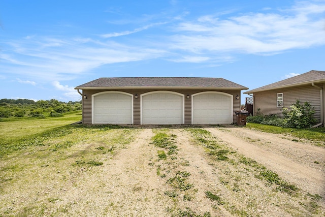 3463 Arthur Rd, Remus, MI 49340 - view of detached garage