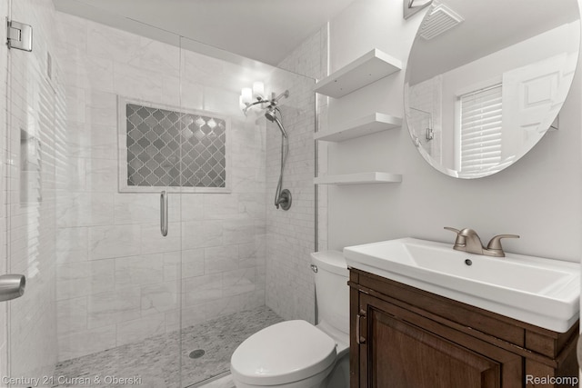 20740 Marter Rd, Grosse Pointe Woods, MI 48236 - full bath featuring a stall shower and vanity