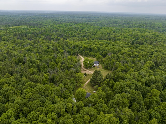 8114 E 72nd St # 2, Newaygo, MI 49337 - drone / aerial view of a heavily wooded area