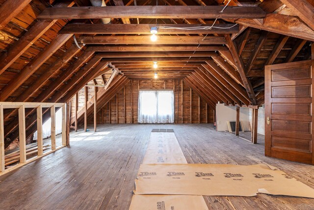 820 N Johnson St, Bay City, MI 48708 - view of attic