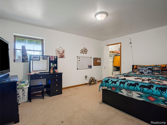 2520 Chilson Meadows Ln, Howell, MI 48843 - carpeted bedroom featuring a spacious closet and a closet