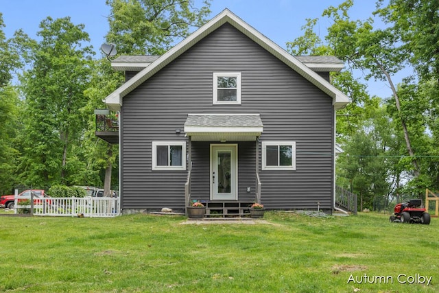 5980 Division St, Newaygo, MI 49337 - back of house
