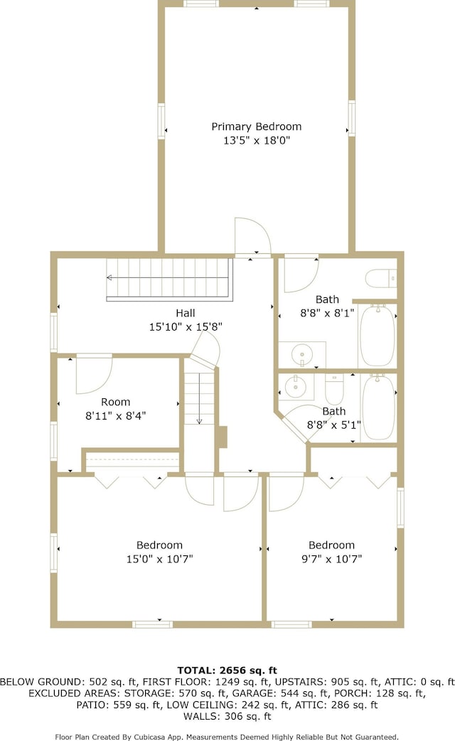 1105 W Genesee St, Frankenmuth, MI 48734 - view of room layout