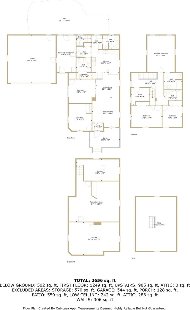 1105 W Genesee St, Frankenmuth, MI 48734 - view of home floor plan