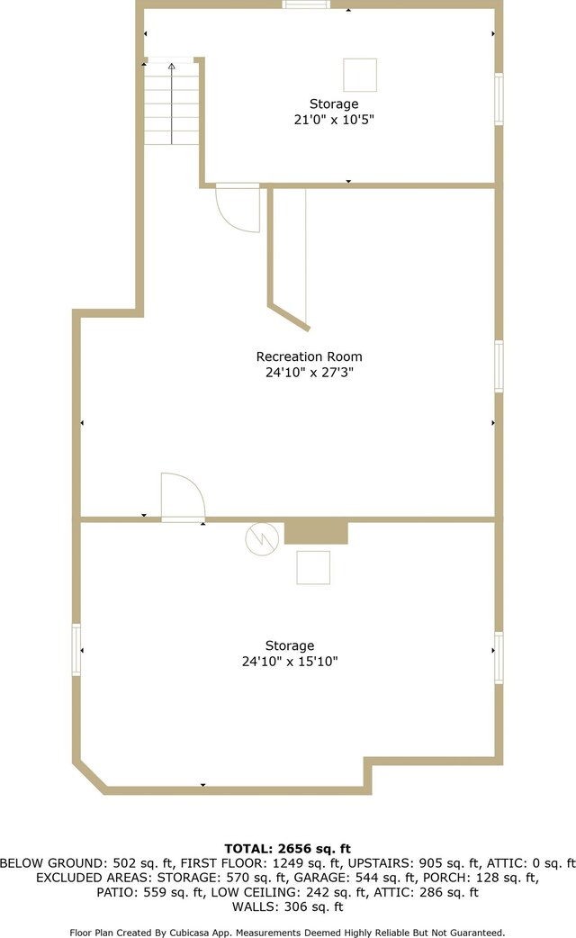 1105 W Genesee St, Frankenmuth, MI 48734 - view of room layout