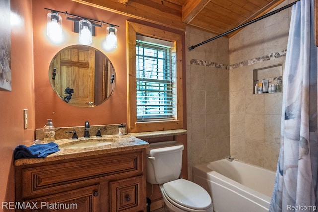 2757 S Hacker Rd, Brighton, MI 48114 - full bathroom with vanity and shower / bath combo
