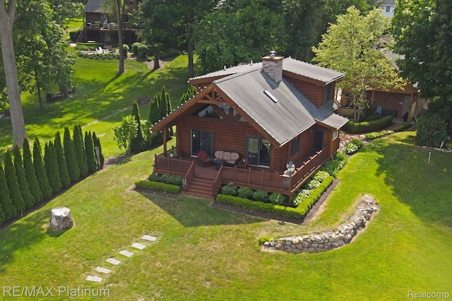 2757 S Hacker Rd, Brighton, MI 48114 - aerial view of property and surrounding area