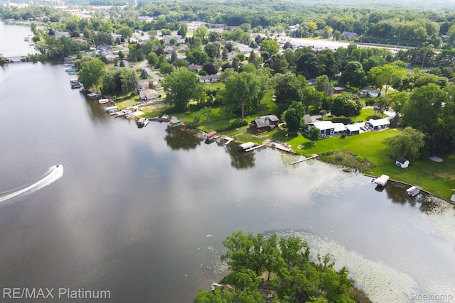 2757 S Hacker Rd, Brighton, MI 48114 - bird's eye view of a nearby body of water