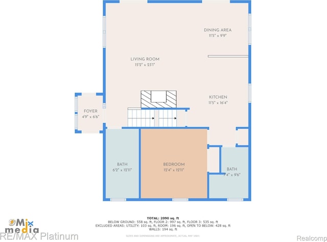 2757 S Hacker Rd, Brighton, MI 48114 - view of room layout