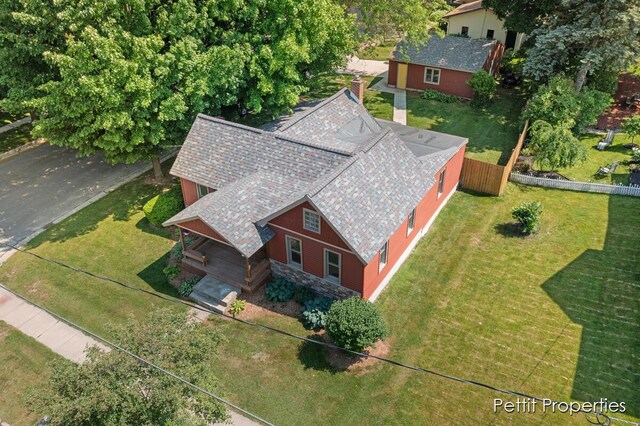 340 E Main St SE, Caledonia, MI 49316 - aerial view of property and surrounding area