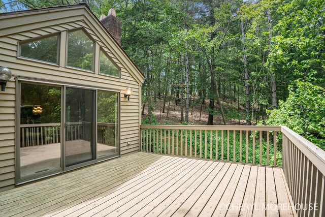 6555 Waybridge Dr SE, Grand Rapids, MI 49546 - view of wooden terrace