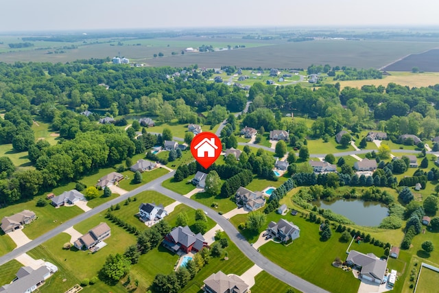 16069 Grazenview St, Schoolcraft, MI 49087 - drone / aerial view of a nearby body of water