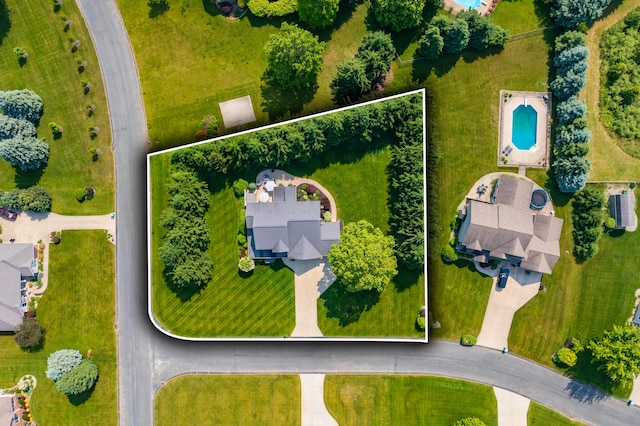 16069 Grazenview St, Schoolcraft, MI 49087 - view of property location with property boundaries highlighted