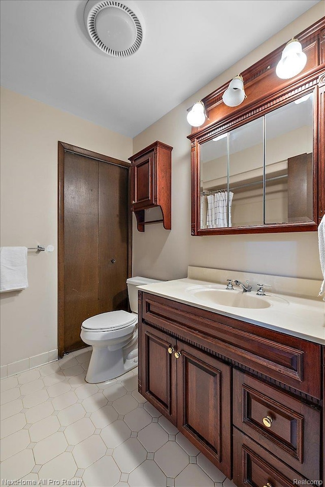 22219 Connemara Dr, Northville, MI 48167 - full bath featuring vanity and tile patterned floors