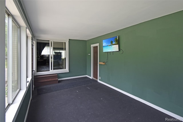4466 Eastwood Dr, Swartz Creek, MI 48473 - unfurnished sunroom featuring plenty of natural light