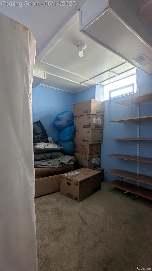 100 Oliver St, Pontiac, MI 48342 - unfurnished bedroom featuring carpet flooring