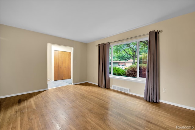 27416 Audrey Ave, Macomb, MI 48092 - unfurnished room featuring light wood-type flooring and baseboards