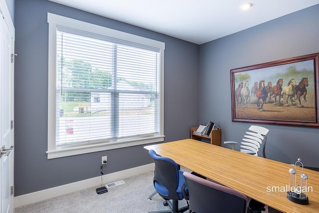 6853 Loggers Ridge Run SE, Caledonia, MI 49316 - office area featuring carpet and healthy amount of natural light