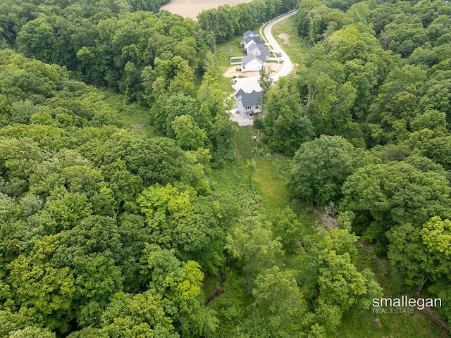 6853 Loggers Ridge Run SE, Caledonia, MI 49316 - view of property location featuring a heavily wooded area