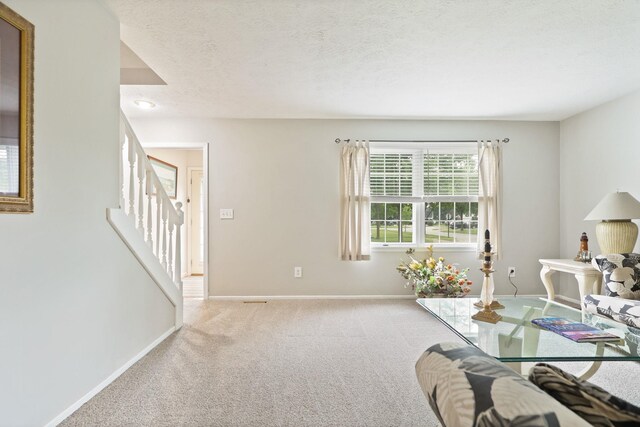 429 Zehnder Dr, Frankenmuth, MI 48734 - carpeted office space featuring baseboards and a textured ceiling
