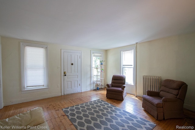 235 E Saint Clair St, Almont, MI 48003 - entrance foyer with radiator and wood-type flooring