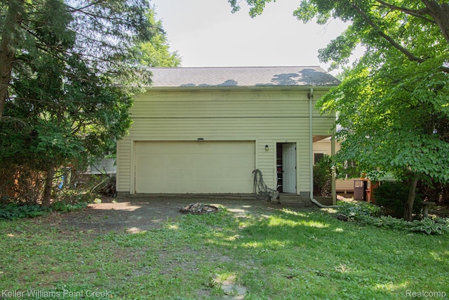 235 E Saint Clair St, Almont, MI 48003 - view of garage