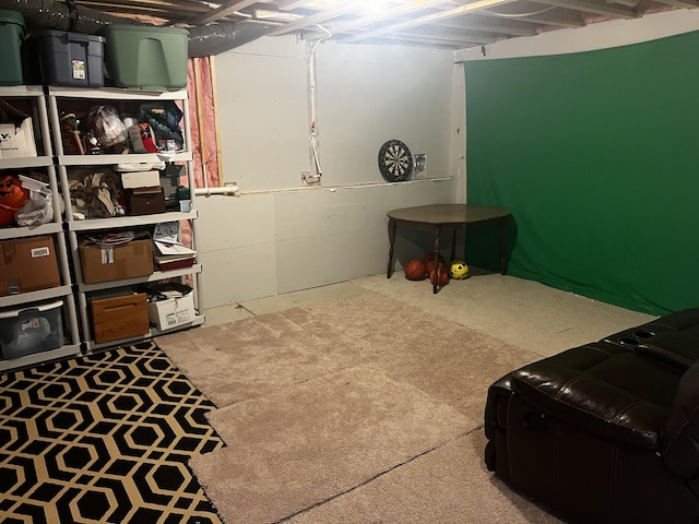 727 Wild Flower Ct, Wayland, MI 49348 - view of unfinished basement