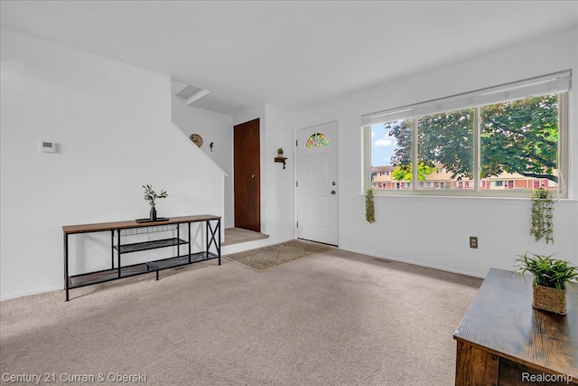 23505 Baker St, Taylor, MI 48180 - foyer with carpet floors