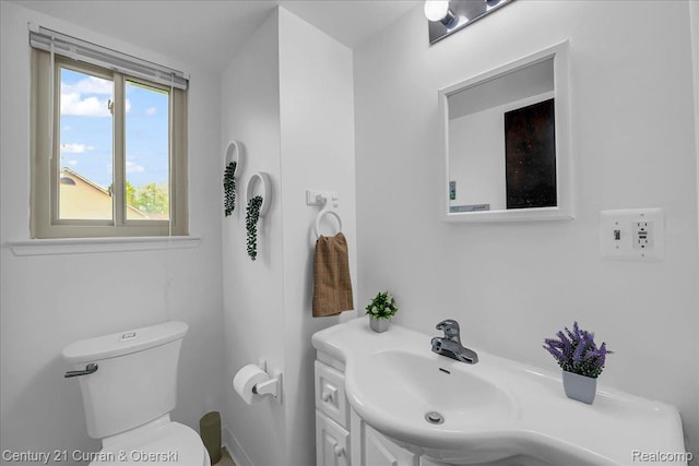 23505 Baker St, Taylor, MI 48180 - bathroom featuring vanity and toilet